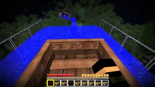 Die längste Minecraft Achtebahn-Wasserbahn der Welt (komplette Fahrt) #01