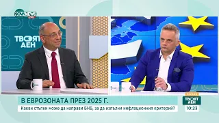 Николай Василев: 1 януари 2025 г. е все още изпълнима за влизане в еврозоната - Твоят ден