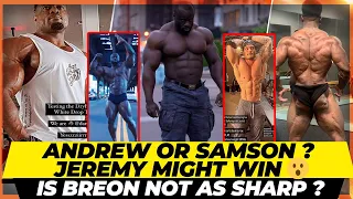 Samson Dauda or Andrew Jacked at Mr Olympia 2023 ? Jeremy might win 🤯 + Breon's conditioning ?