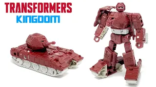 Transformers Kingdom Deluxe Class Warpath Review