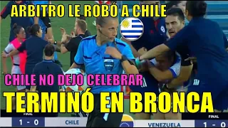 ESCANDALOSA ELIMINACION DE CHILE- AGREDIERON A ARBITRO Y SE FUERON A LAS MANOS- NARRADORES FURIOSOS