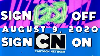 Adult Swim Sign Off - Cartoon Network Sign On: August 9, 2020.