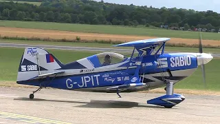 Jet Pitts S-2S Special , G-JPIT at the Duxford Summer Airshow on Sat 24th Jun 2023