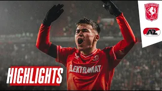 UGALDE maakt er WEER twee tegen AZ 😍 | FC Twente - AZ (13-01-2024) | Highlights