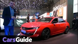 Peugeot 508 revealed at the Geneva motor show