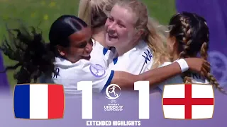 England vs France | Highlights | U17 Women's European Championship 20-05-2023