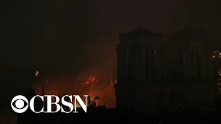 Massive fire tears through Notre Dame Cathedral in Paris