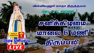 21 May 2022 Evening Mass | Villianur Lourdes Shrine | Holy Cross Tv | Daily Tv Mass | Today Tv Mass