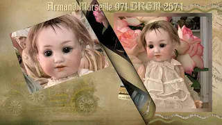 Антикварная кукла Armand Marseille 971 DRGM 267 1 1