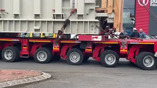 Convoi exceptionnel à Saint-Gilles-Croix-de-Vie