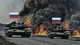 FULL Action Leopard Tanks and 100 Ukrainian Soldiers Attack Russian Headquarters! in Kremensky