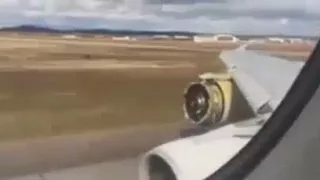 Engine Explodes on an Air France Plane, Forcing an Emergency Landing   YouTube 360p
