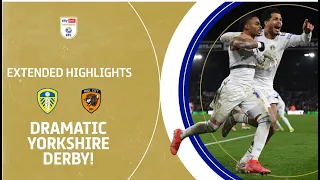 TENSE YORKSHIRE DERBY! | Leeds United v Hull City extended highlights