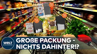 MOGELPACKUNGEN: Wie Lebensmittelhersteller mit den Preisen tricksen