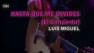 Luis Miguel - Hasta que me olvides [El Concierto] (Karaoke)