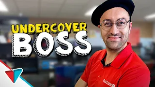 Worst disguise ever - Undercover boss
