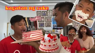 kagatan ng cake with Techjun,Dave,Noah,Luis and sweetmary #techram #davemanalastas #ofw