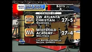 GHSA 1A Boys Final: SWAC vs. Whitefield Academy - March 4, 2006