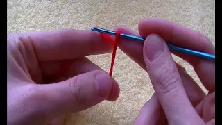 Урок 1. Первая петля. Вязание крючком. Первая петля крючком. How to make the first loop hook.