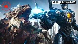 MEGA Kaiju VS Jaegers | Pacific Rim Uprising 4k HDR