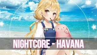 「Nightcore」→  Havana ( French Version _ cover Sarah ) - Lyrics  ✔