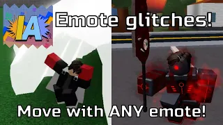 Emote glitches in Item Asylum!