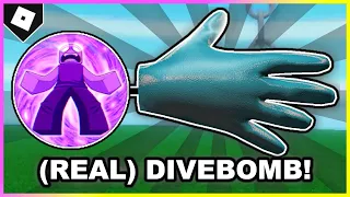 How to ACTUALLY get DIVEBOMB GLOVE + "Null Piercer" BADGE in SLAP BATTLES! [ROBLOX]