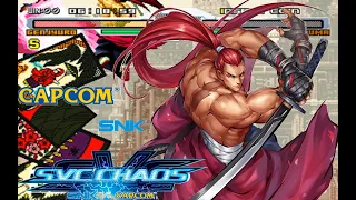 SNK vs. Capcom: SVC Chaos Hardest-Genjuro Kibagami No Lose ALL