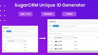 Automatically Generate Serial Numbers with SugarCRM Unique ID Generator