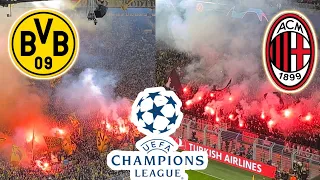 Incredible Atmosphere in Dortmund | Borussia vs. AC Milan | Champions League