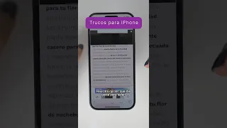 🔈 Escuchar paginas en Safari #apple #iPhone