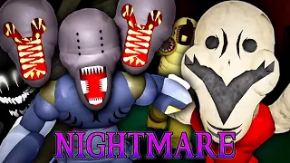 The Backrooms: Start of insanity - Nightmare Mode - All Levels - Solo (Full Walkthrough) - Roblox
