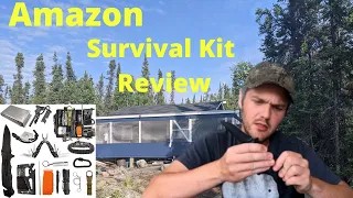 Amazon $50 SURVIVAL KIT Review - Survive Hero 18 in 1 Survival Kit