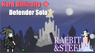 【Rabbit & Steel】Hard Defender Clear (Solo)