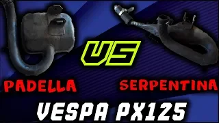 Marmitta Padella VS Marmitta Serpentina (SPEED TEST su Vespa PX125) -Motors Stars-