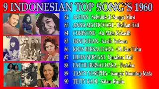 #TembangKenangan#A7#SideG#9 INDONESIAN TOP SONG 1960 SIDE G ( Original Song's )