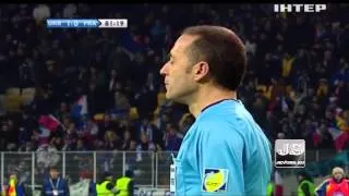 Украина 2-0 Франция. Плей-офф Чемпионата Мира 2014 по футболу