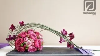How to make a flower arrangement with roses tutorial