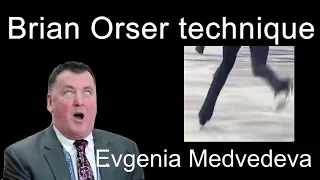 Evgenia MEDVEDEVA. ISU GP Skate Canada 19. Wrong edge. Brian Orser technique. Figure skating.
