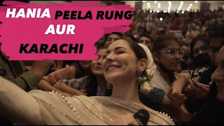 HANIA PEELA RUNG AUR KARACHI | HANIA | VLOG 15