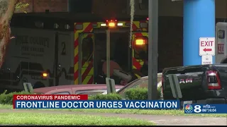 Severely ill COVID-19 patients regret not getting vaccine, Polk County doctor says