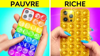 OH NON, JE SUIS PAUVRE ! || Astuces et conseils de riches pour devenir populaire par 123 GO! GOLD