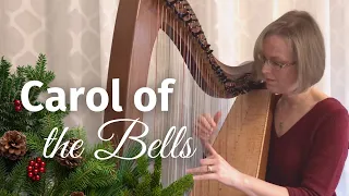 CAROL OF THE BELLS harp solo by Anne Crosby Gaudet