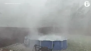 'Oh the fence is gone': Damaging storm sweeps through South Carolina