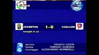 1998-99 (2a - 20-09-1998) Juventus-Cagliari 1-0 [Aut.Grassadonia] Servizio D.S.Rai2