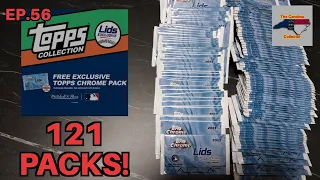 121 Packs Of 2023 Topps Chrome Lids x Mitchell And Ness Baseball Cards - Ep.56