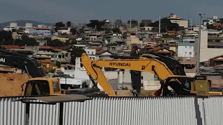 Arena MRV - 11/06/2020 - Alargamento da Rua Cristina Maria de Assis.