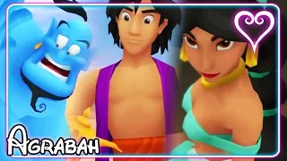 Kingdom Hearts All Cutscenes | Full Movie | Aladdin ~ Agrabah