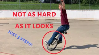 How To Ride A Unicycle in 3 Steps - August Growth Mindset