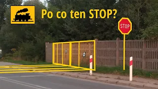 Nikt nie zatrzymuje się na STOPie na przejeździe kolejowym! Absurd leży w przepisach? Konsultacje!